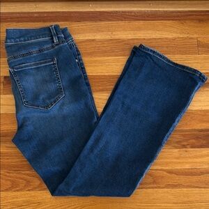 Ann Taylor Petite Classic Blue Slim Boot Women's Jeans 8P